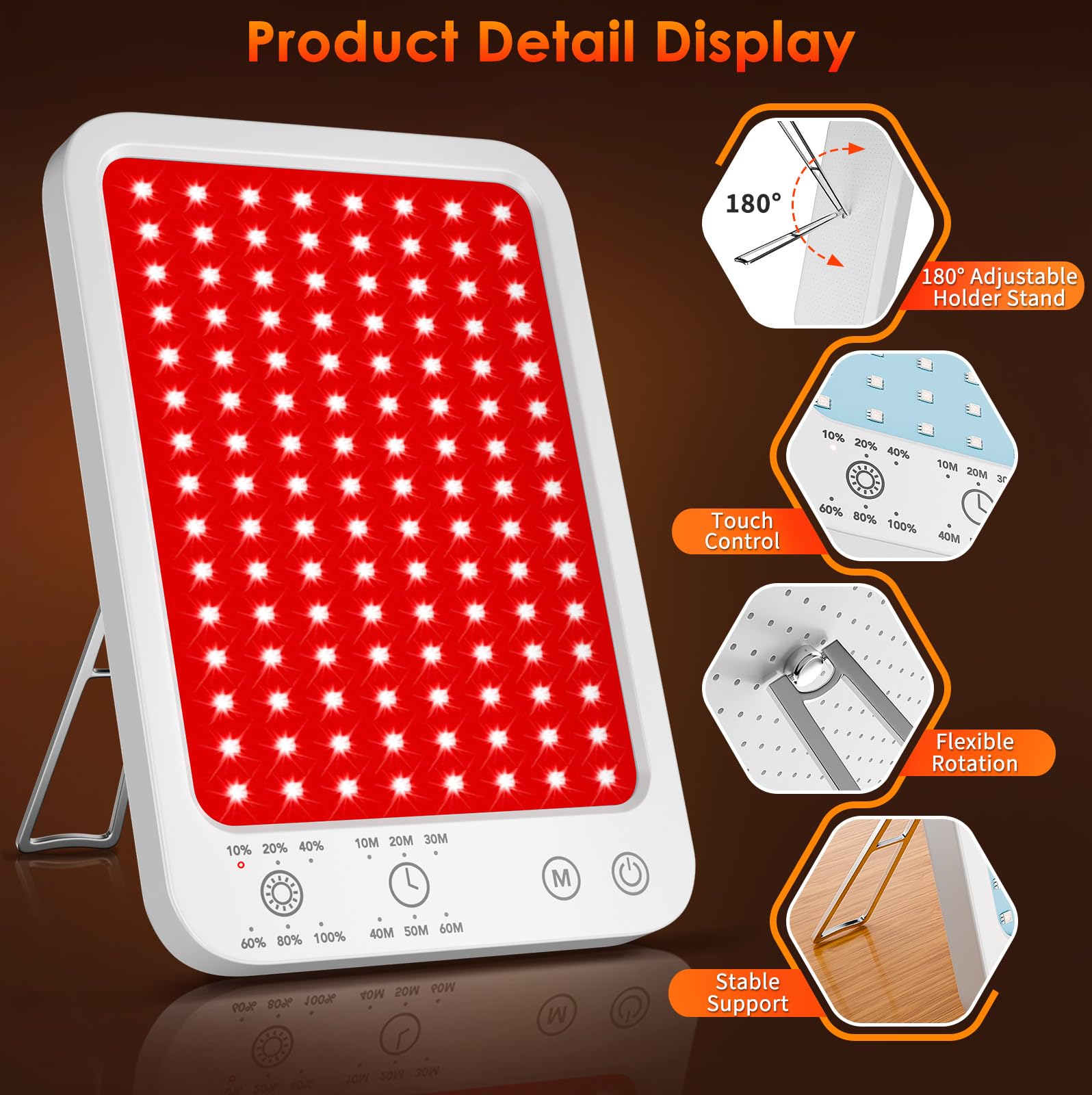 Lampe ZonGym utilisation domicile: usage polyvalent à la maison ou au bureau.