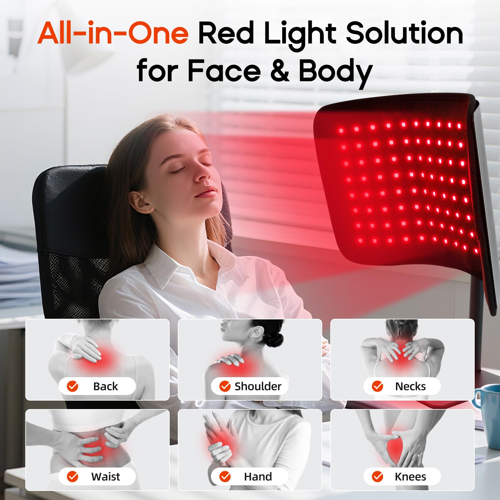 ZonGym mode bureau inclinable visage : soins faciaux ciblés et confortables.