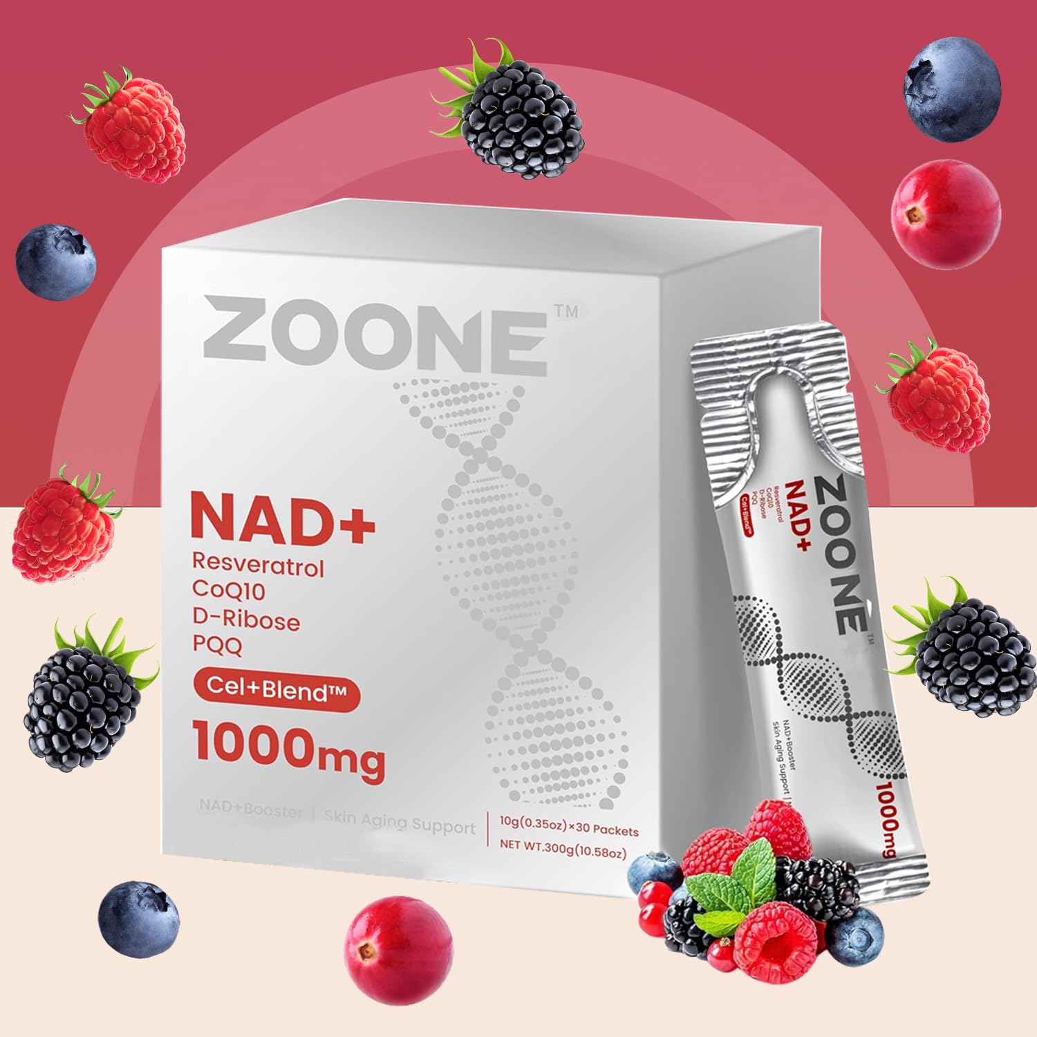 Zoone NAD Utilisation quotidienne, flacon pratique