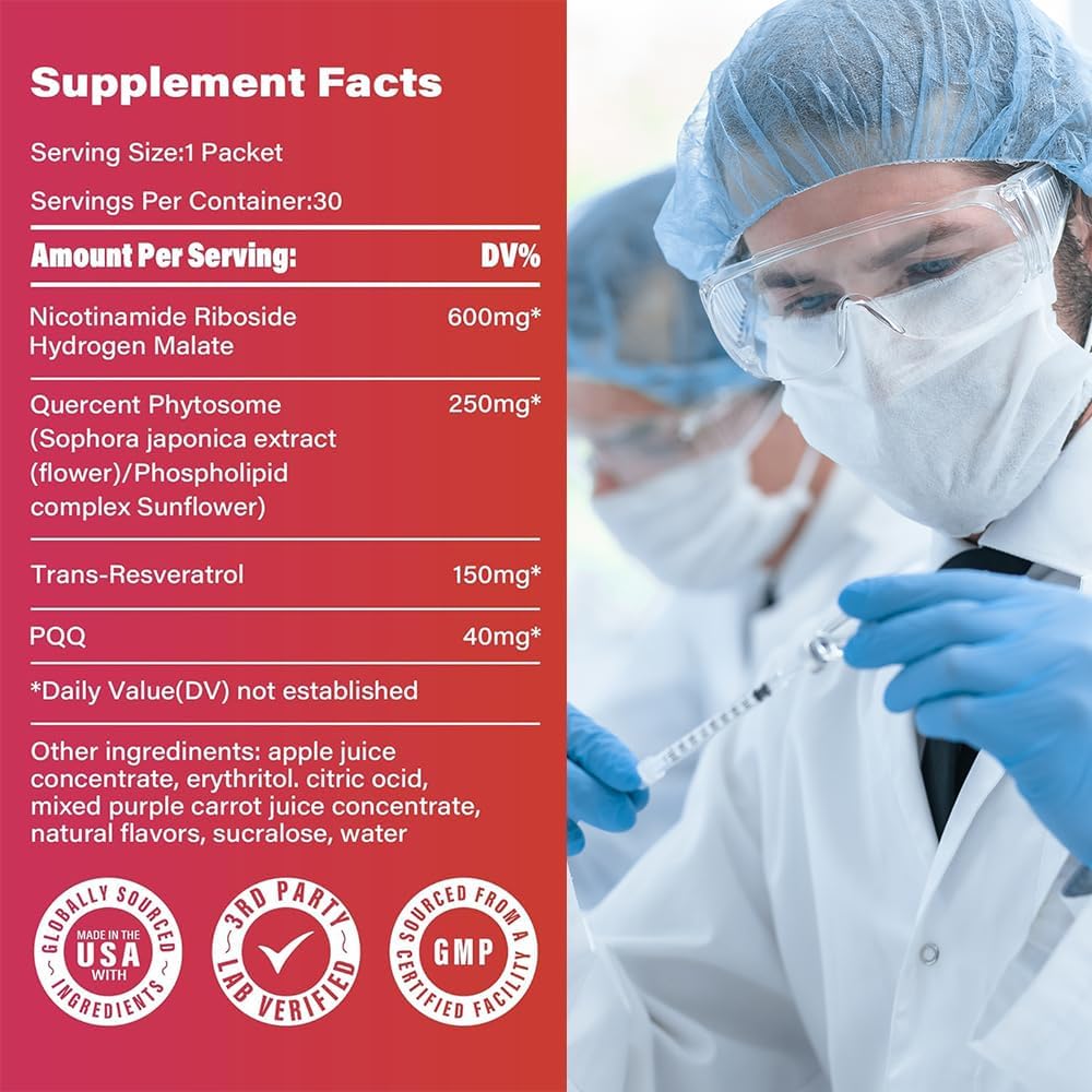 Zoone Nutra NAD dosage quotidien facile a suivre.