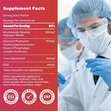 Zoone Nutra NAD dosage quotidien facile a suivre.