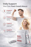 ZOOONE NAD+ Emballage pratique et dosage quotidien.