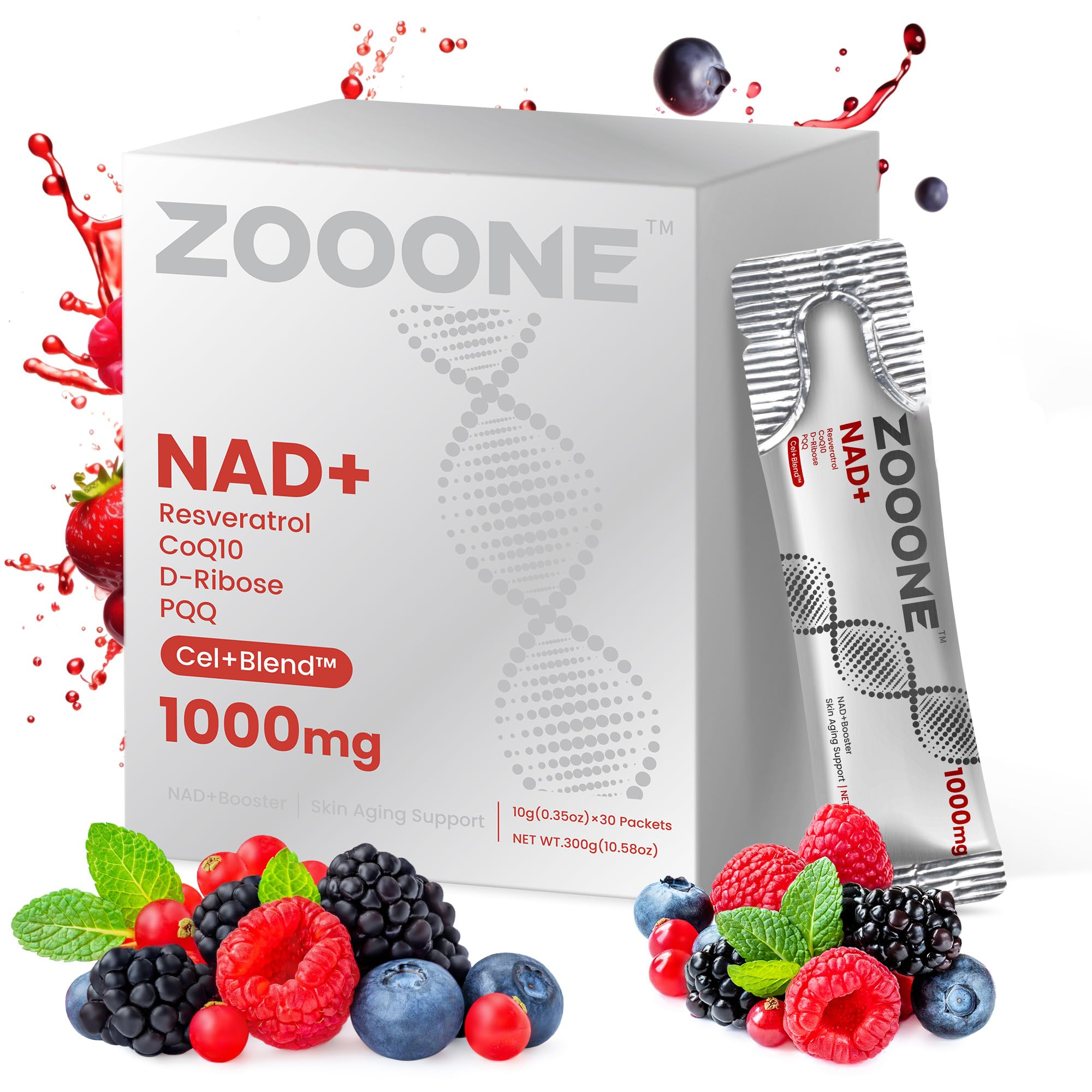 Zooone NAD+ 1000 mg – routine quotidienne simplifiée