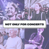 Accessoires Zound pour concerts, profiter du son tout en protégeant l’audition.