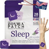 Boîte Zovira Sleep Patches prête à l'emploi pour la routine nocturne.