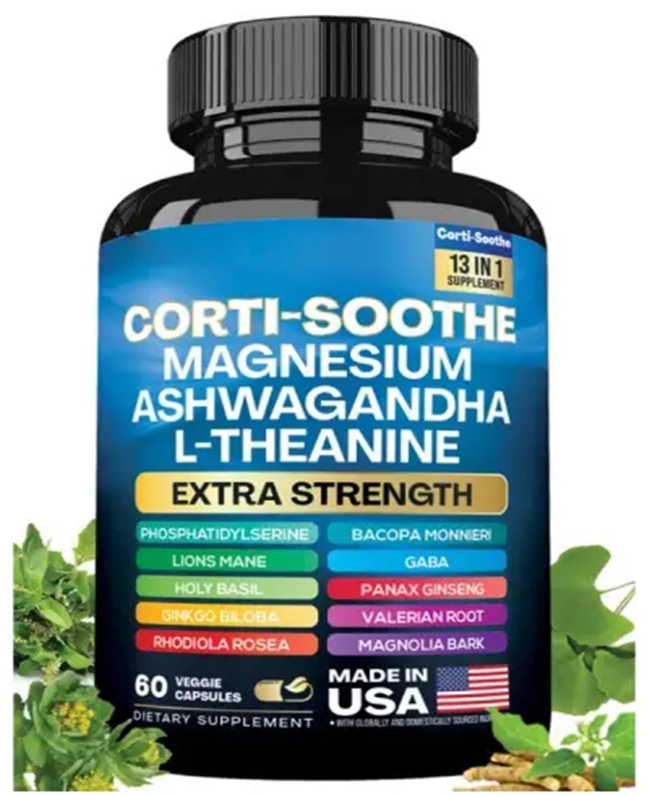 Zoyava Corti-Soothe associe Ginkgo Biloba pour clarté mentale