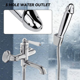 ZQZXD Embout-douche-anal-alu-5-trous, embout ergonomique offrant une couverture d'eau efficace.
