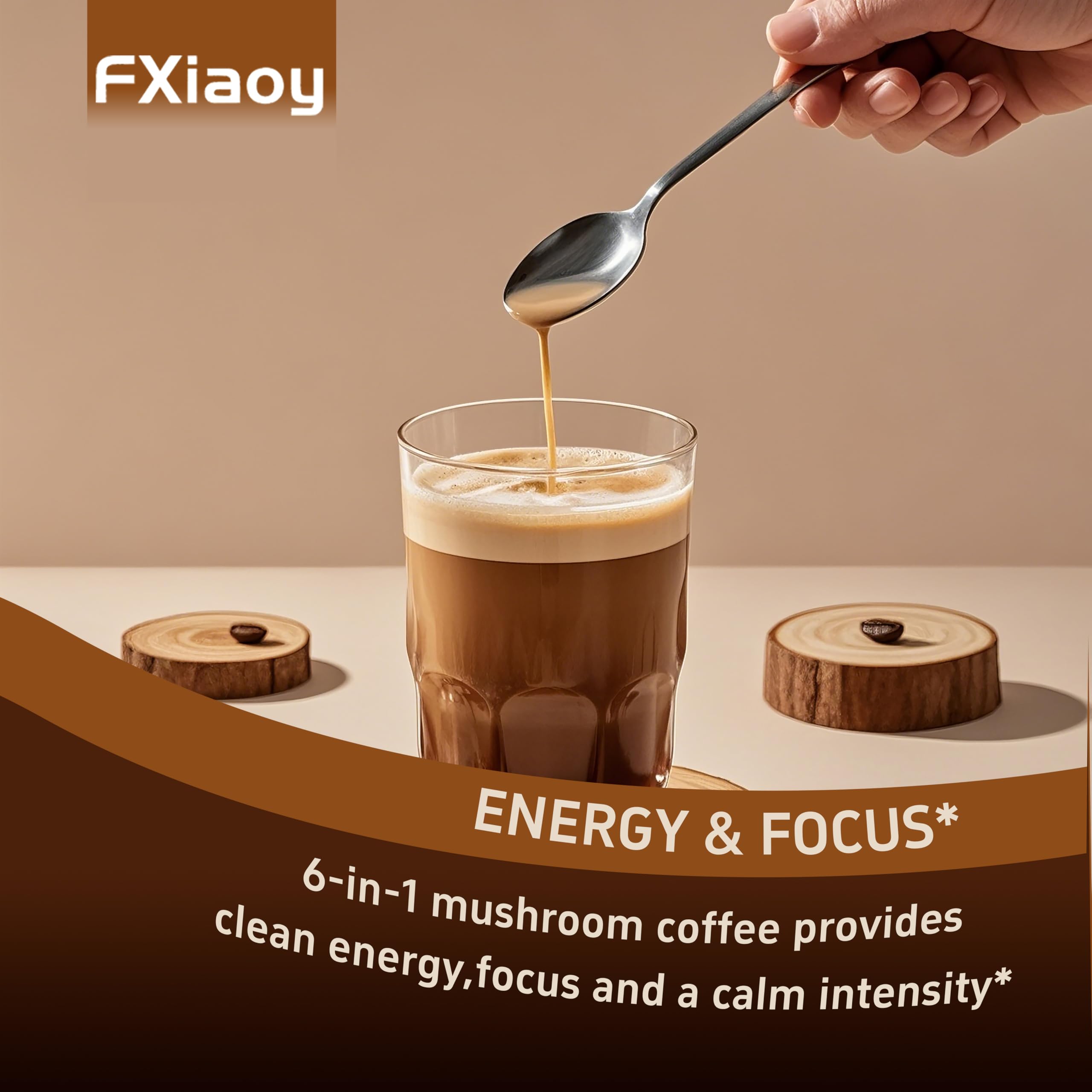 Café aux champignons ZREVSB – énergie douce pour vos matinées actives.