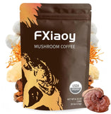 Café aux champignons ZREVSB – photo-paquet, énergie naturelle pour démarrer la journée.