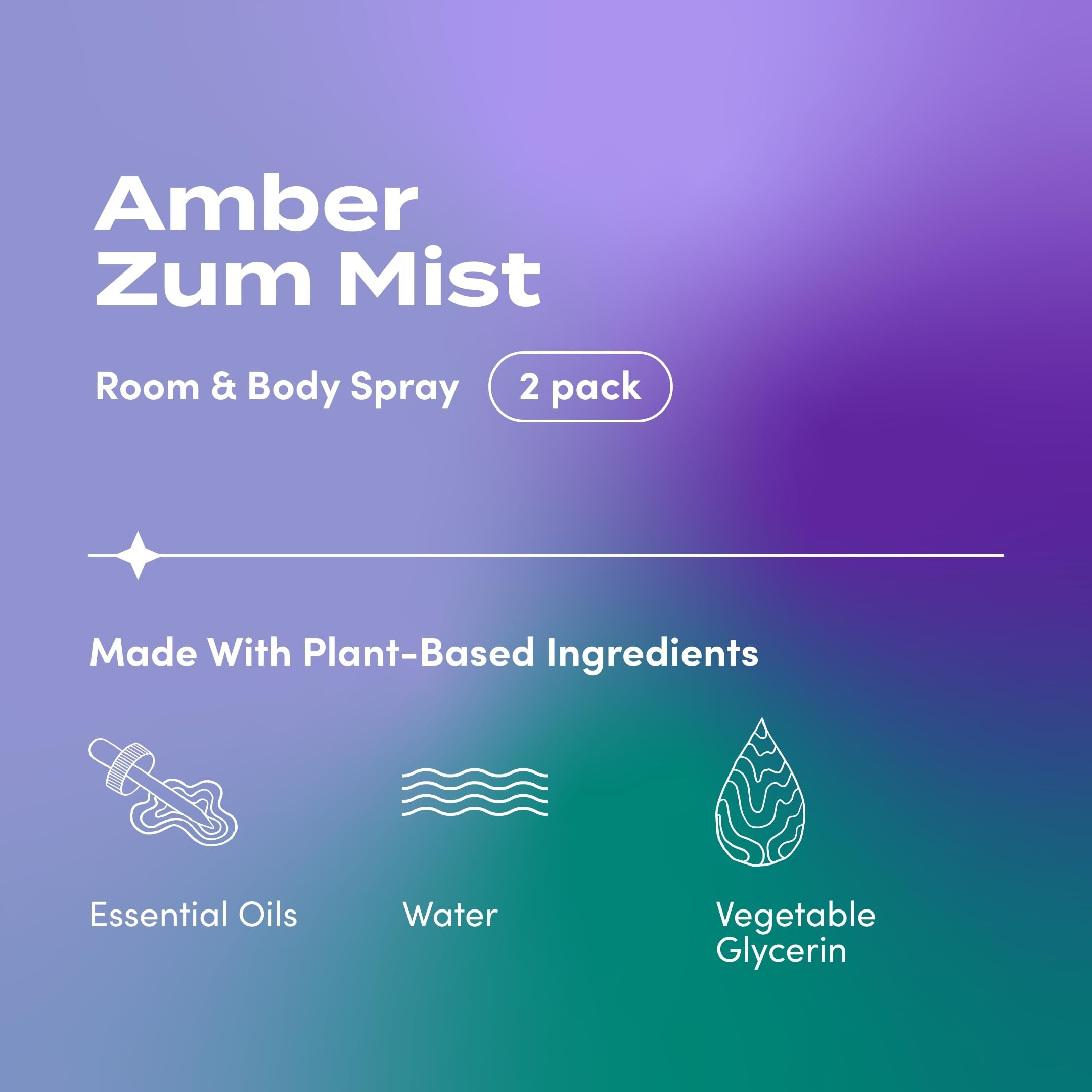 Zum Indigo Wild Mist ambre aromatique, notes vetiver et patchouli pour une ambiance.