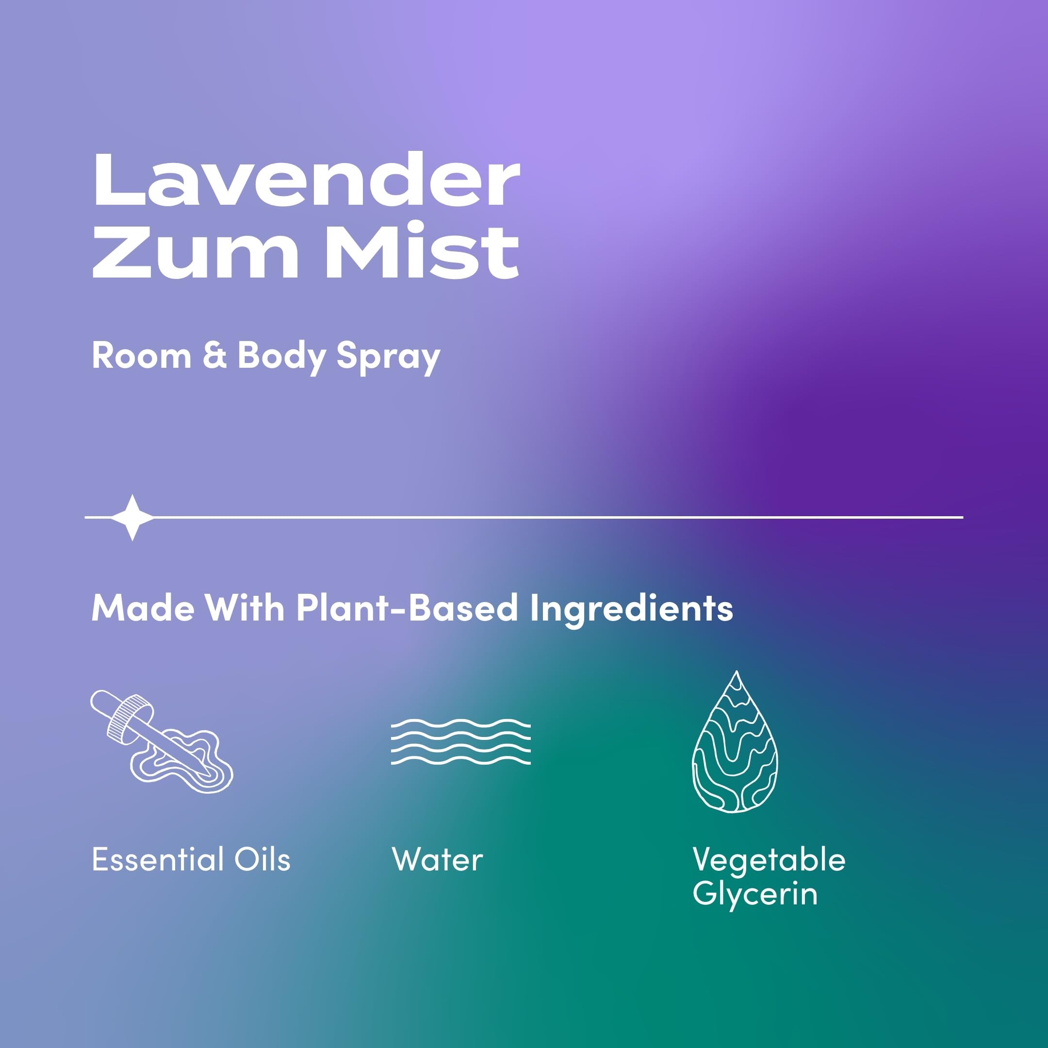 Zum Indigo Wild Mist spray-maison-lavande: parfume votre intérieur avec une touche florale légère.