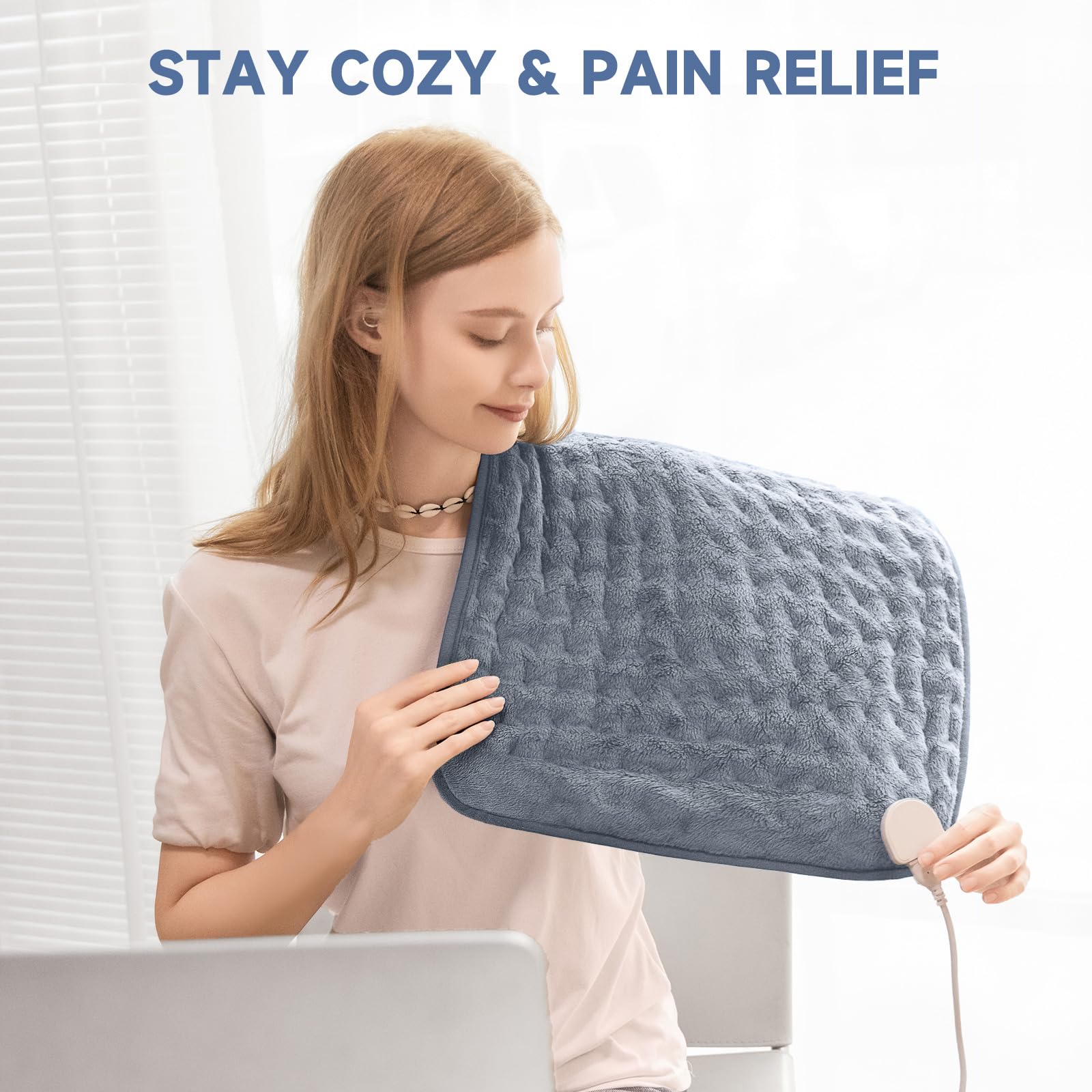 ZUODUN chauffe-nuque et épaules offre un confort durable