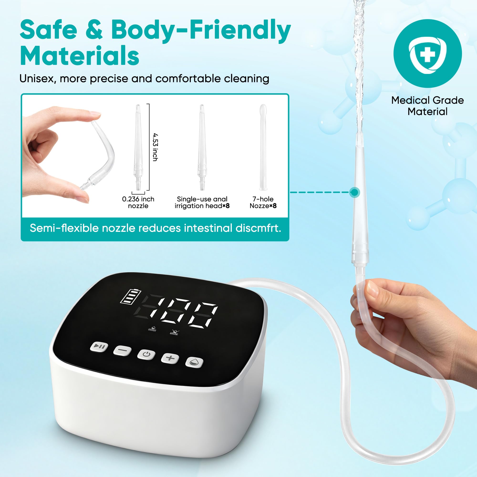 ZUOHE composants résistants haute température facilitant le nettoyage et l'hygiène.