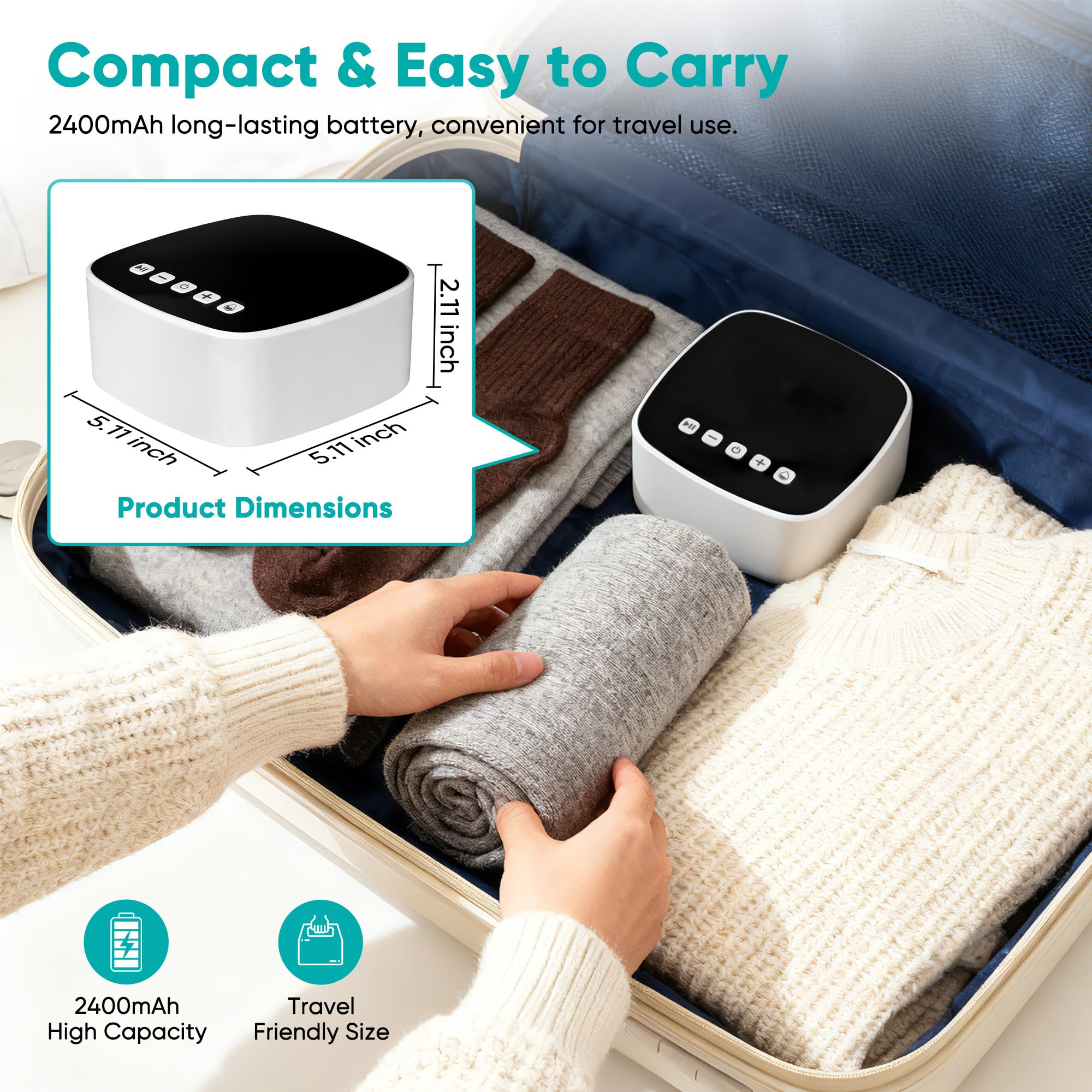 ZUOHE design compact: rangement discret et prise en main aisée.