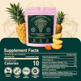 Gommes ananas ZuriVitaNex Velin Sync, plaisir fruité et soutien digestif