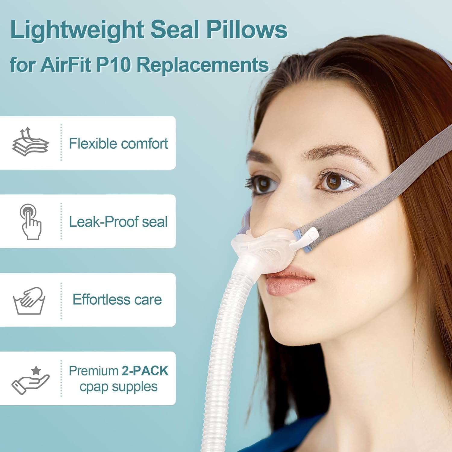 Silicone sans latex pour peau sensible et douceur durable.