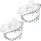Coussins de remplacement ZURNMED AirFit P10 en silicone ultra-doux pour un confort durable.