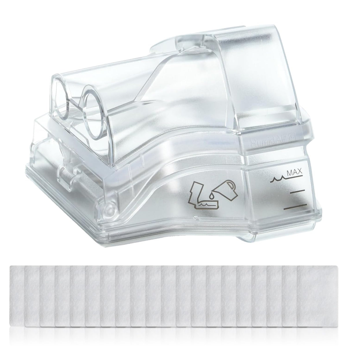 ZURNMED humidificateur pour AirSense 10—compatibilité simple et sans fuite.