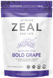 Zurvita Zeal pour la Vie, bouteille raisin audacieux, énergie et bien-être potentiels.