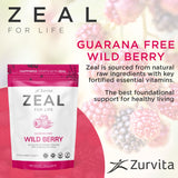 Préparation dans un verre d’eau froide avec Zeal, boisson légère.