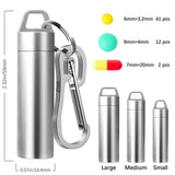 ZXLLM boite pilules étanche avec joint, protection efficace des pilules