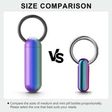 ZXLLM dimensions intérieures 12 mm et 42 mm pour petites pilules.