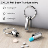 ZXLLM porte-pilules usage quotidien : rangement discret et pratique