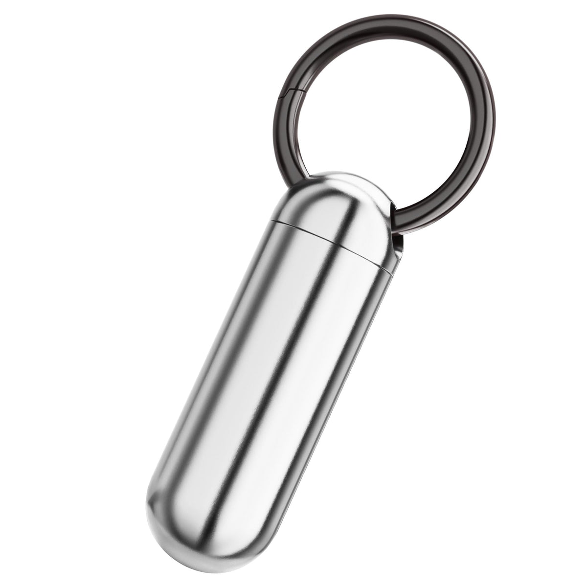 ZXLLM Trousse pilules porte-clés en titane étanche, idéale pour randonnées et voyages