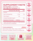 Gommes sans sucre et vegan ZyliaVitaX, goût framboise attractif