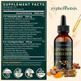 Gouttes Berberine 3000mg, pratique à utiliser sous la langue.