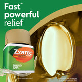 Boîte Zyrtec, 40 gélules, rangement pratique