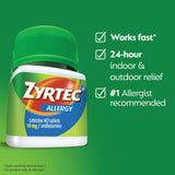 Zyrtec commence à agir en une heure environ.