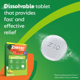 Zyrtec Goût Citron, arôme agréable et prise pratique.