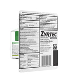 Zyrtec: soulage éternuements et démangeaisons lors des allergies.
