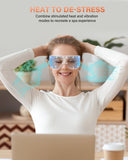 Conception pliable à 180° du masseur oculaire pour voyager.