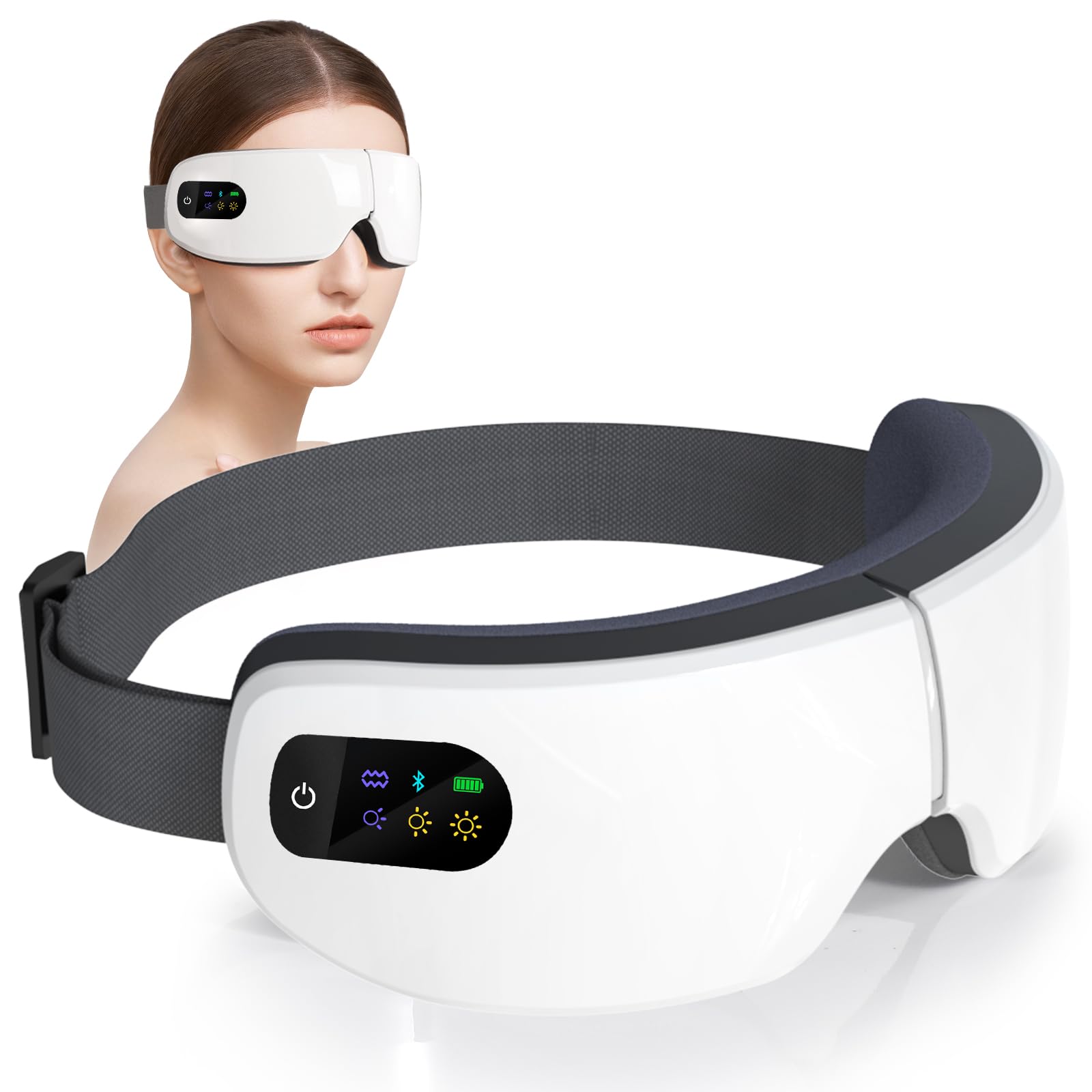 Masseur-œil ZZR SEVEN avec chaleur pour une détente des yeux